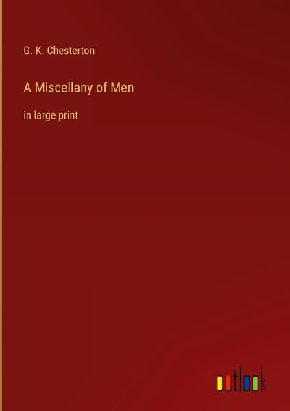 Produktbild: A Miscellany of Men