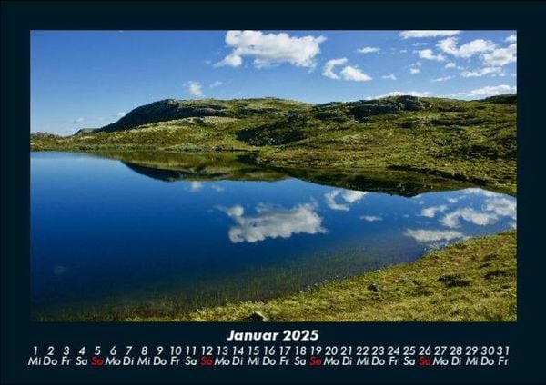 Produktbild: Die Seen der Erde 2025 Fotokalender DIN A5