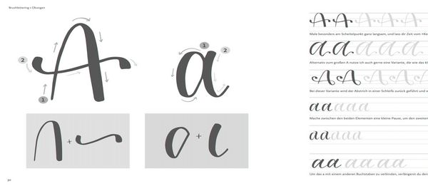 Produktbild: Lettering &ndash; Moderne Kalligrafie