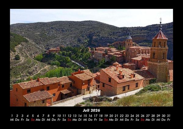 Produktbild: Berge 2026 Fotokalender DIN A3