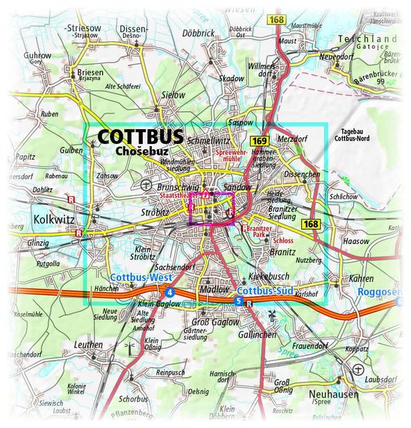Cottbus 1 : 14 000