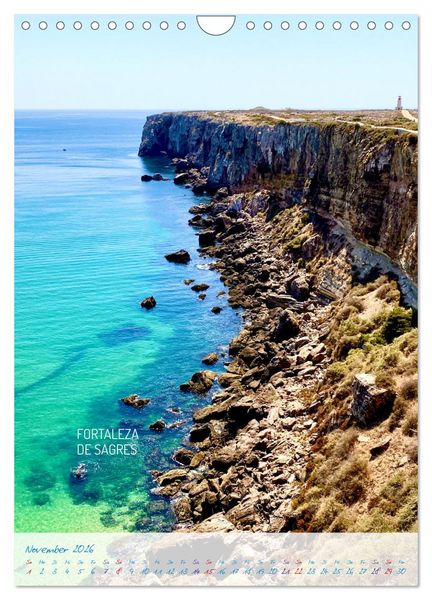 Produktbild: Algarve Traumhaft & farbenfroh (Wandkalender 2026 DIN A4 hoch), CALVENDO Monatskalender