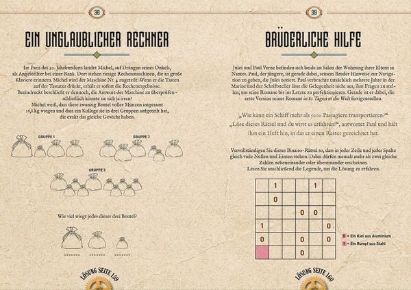 Produktbild: Jules Verne &ndash; R&auml;tselbuch