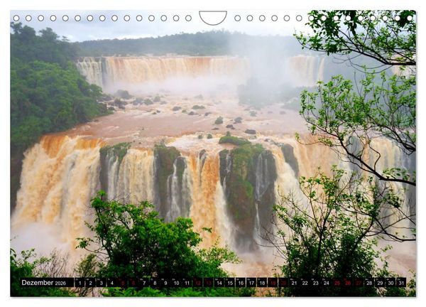 Produktbild: Argentinien - Von Iguazu bis Feuerland (Wandkalender 2026 DIN A4 quer), CALVENDO Monatskalender