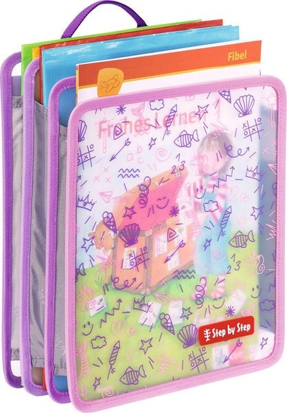 Produktbild: STEP BY STEP&reg; Heftbox faltbar, pink