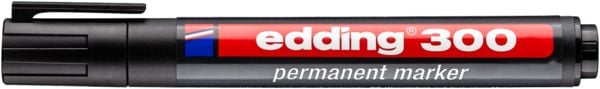 Produktbild: edding 300 Permanentmarker schwarz