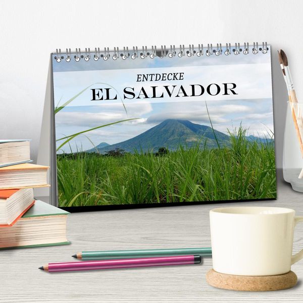 Produktbild: Entdecke El Salvador (Tischkalender 2026 DIN A5 quer), CALVENDO Monatskalender