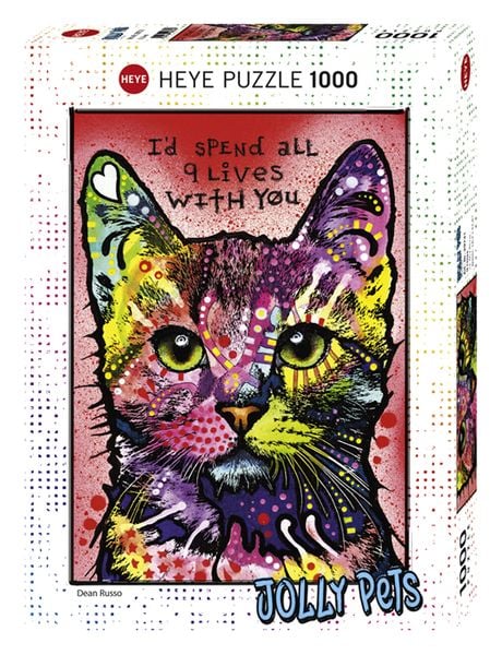 Heye - Standardpuzzle - 9 Lives, 1000 Teile