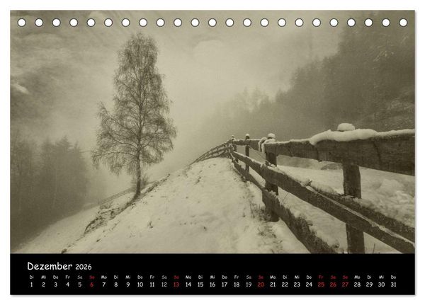 Produktbild: Bei uns im L&auml;ndle - Vorarlberg 2026 (Tischkalender 2026 DIN A5 quer), CALVENDO Monatskalender
