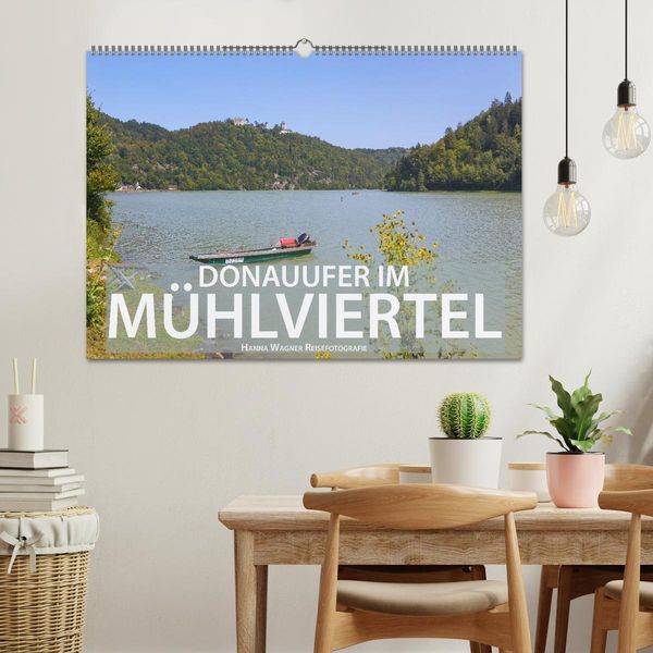 Produktbild: Donauufer im M&uuml;hlviertel (Wandkalender 2026 DIN A2 quer), CALVENDO Monatskalender