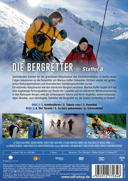 Produktbild: Die Bergretter - Staffel 8 [2 DVDs]