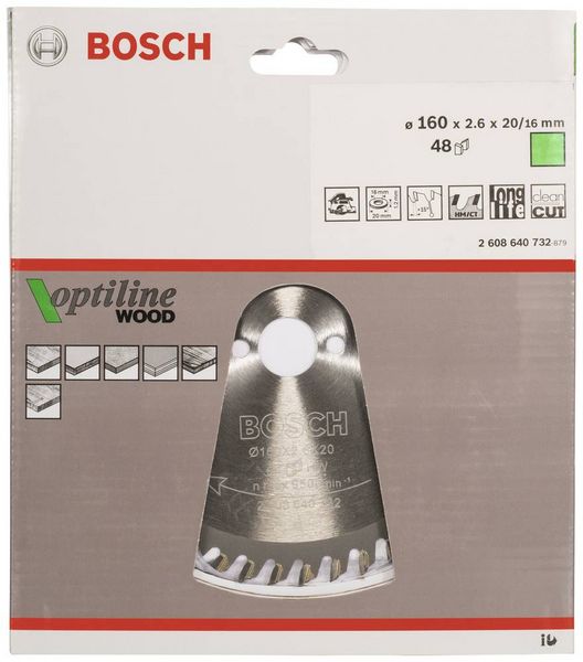 Produktbild: Bosch Accessories 2608640732 Kreiss&auml;geblatt 1St.