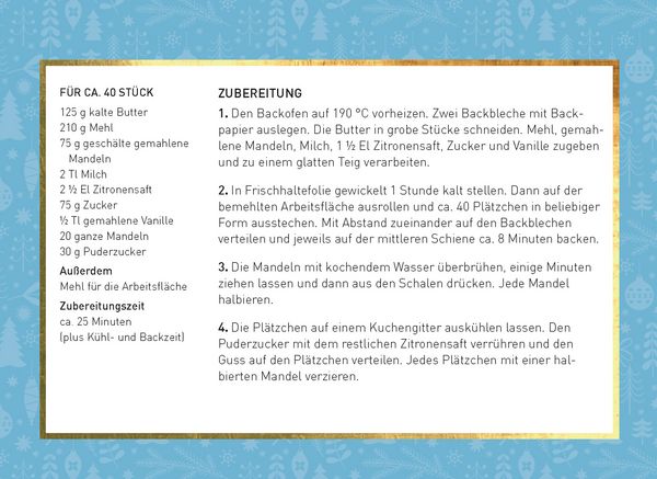 Produktbild: A Pl&auml;tzchen a day keeps the Weihnachtsstress away