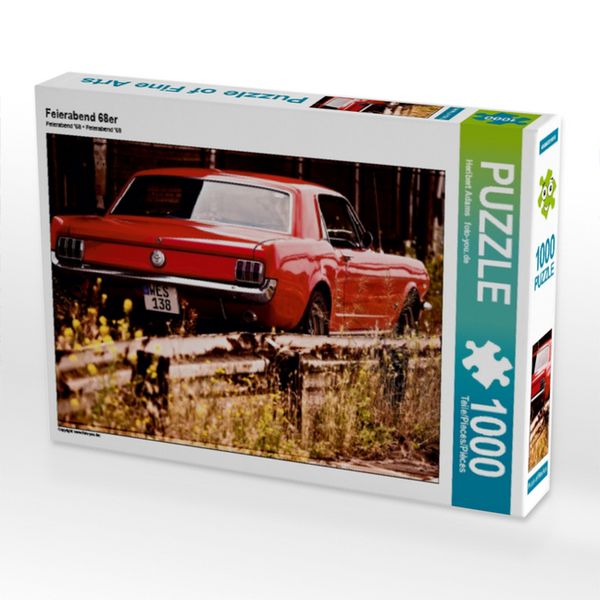 Produktbild: CALVENDO Puzzle Feierabend 68er | 1000 Teile Lege-Gr&ouml;&szlig;e 64x48cm Foto-Puzzle f&uuml;r gl&uuml;ckliche Stunden
