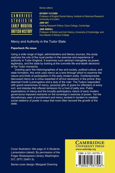 Produktbild: Mercy and Authority in the Tudor State
