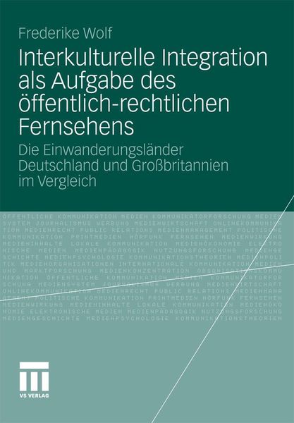 Produktbild: Interkulturelle Integration als Aufgabe des &ouml;ffentlich-rechtlichen Fernsehens