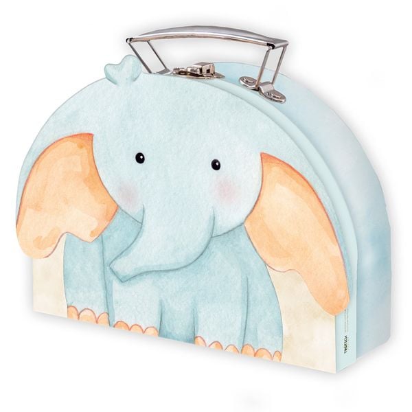 Produktbild: Tr&ouml;tsch Koffer mit Formdeckel Elefant gro&szlig;