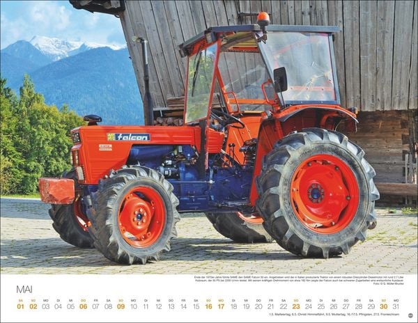 Produktbild: Starke Traktoren Posterkalender 2027
