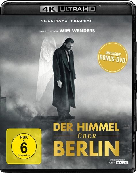 Produktbild: Himmel &uuml;ber Berlin (4K-UHD+Blu-ray+Bonus-DVD)