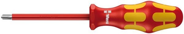 Produktbild: Wera 162 i VDE Plus/minus-Schraubendreher Gr&ouml;&szlig;e (Schraubendreher) SL/PH 1 Klingenl&auml;nge: 80 mm
