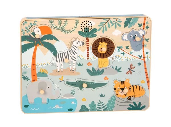 Produktbild: Setzpuzzle Tierlaute "Safari"