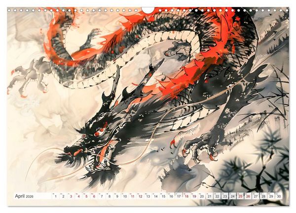 Produktbild: Die Essenz von China - Chinesische Landschaften und Symbole in Harmonie (Wandkalender 2026 DIN A3 quer), CALVENDO Monatskalender
