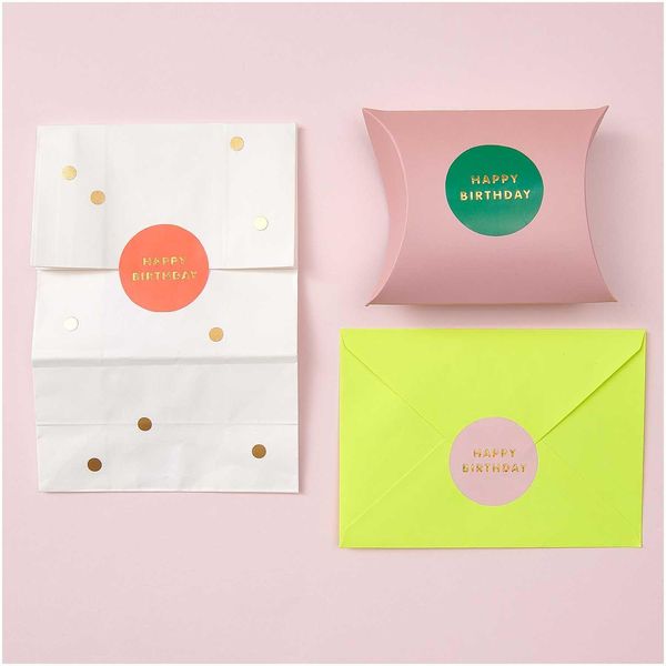 Produktbild: Sticker Happy Birthday, Kreise