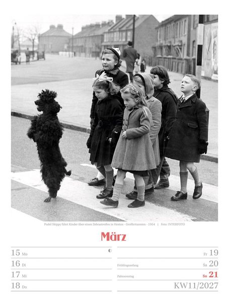 Produktbild: Die gute alte Zeit Wochenplaner Kalender 2027