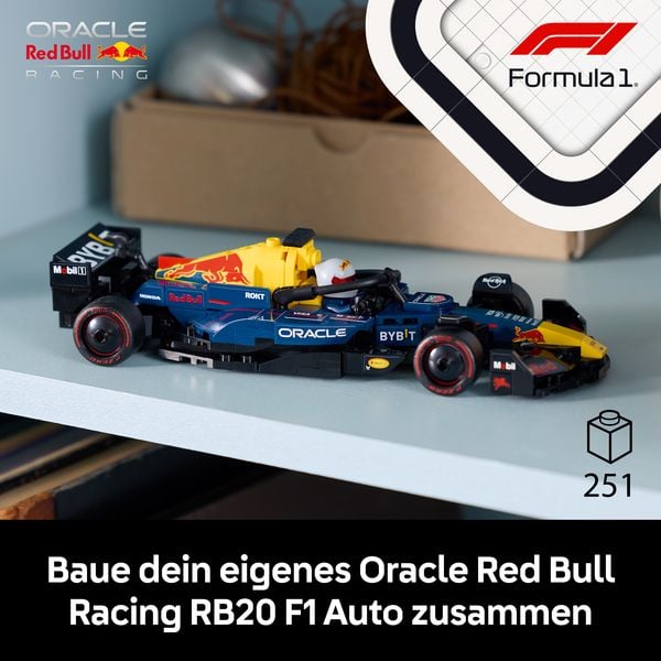 Produktbild: LEGO Speed Champions Oracle Red Bull Racing RB20 F1 Rennauto Set 77243