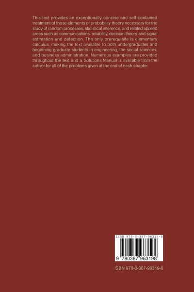 Produktbild: Introduction to Probability