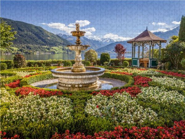 Produktbild: CALVENDO Puzzle Park am Zeller See im Salzburger Land 2000 Teile Lege-Gr&ouml;&szlig;e 90 x 67 cm Foto-Puzzle Bild von Christian M&uuml;ringer