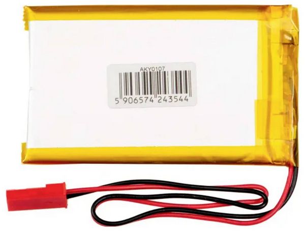 Produktbild: Akyga LP503759 Akkupack x Spezial-Akku LiPo 3.7V 1350 mAh