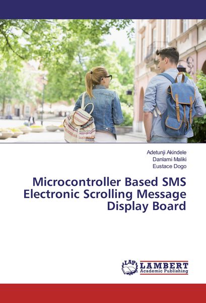 Produktbild: Microcontroller Based SMS Electronic Scrolling Message Display Board