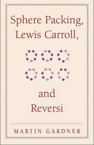 Produktbild: Sphere Packing, Lewis Carroll, and Reversi