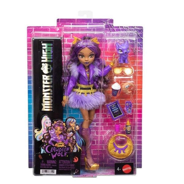 Produktbild: Monster High Clawdeen Puppe