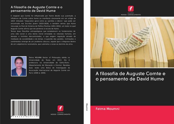 Produktbild: A filosofia de Auguste Comte e o pensamento de David Hume