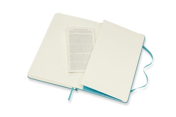 Produktbild: Moleskine Notizbuch Large/A5, Blanko, Hard Cover, Riff Blau