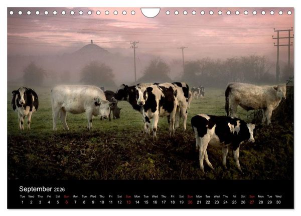 Produktbild: Glastonbury Tor (Wall Calendar 2026 DIN A4 landscape), CALVENDO 12 Month Wall Calendar