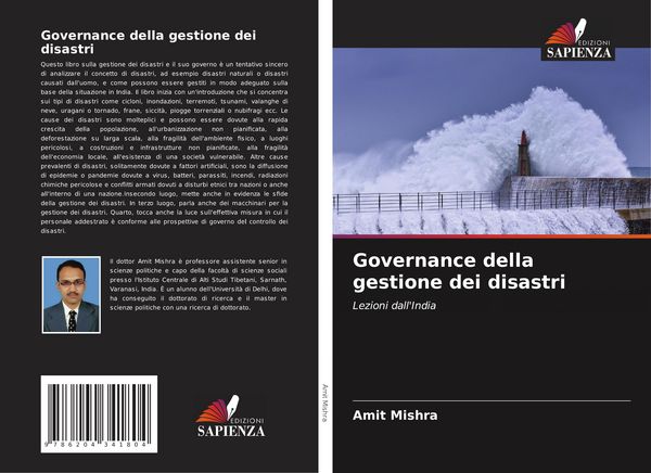 Produktbild: Governance della gestione dei disastri
