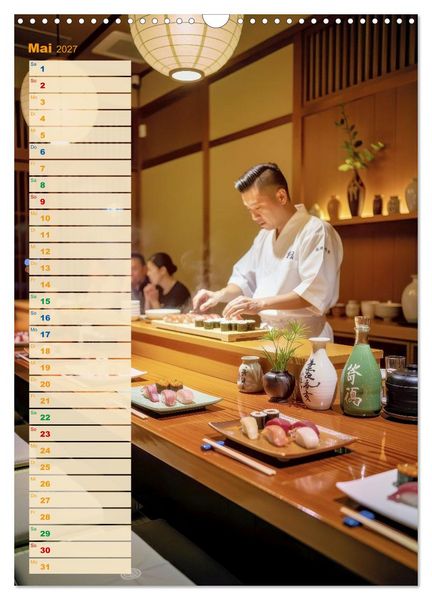 Produktbild: Japanische Lebensart (Wandkalender 2027 DIN A3 hoch), CALVENDO Monatskalender