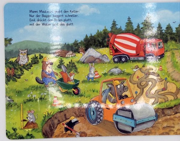 Produktbild: Benno Bibers Baustelle. Alle packen an, mit Bagger, LKW und Kran