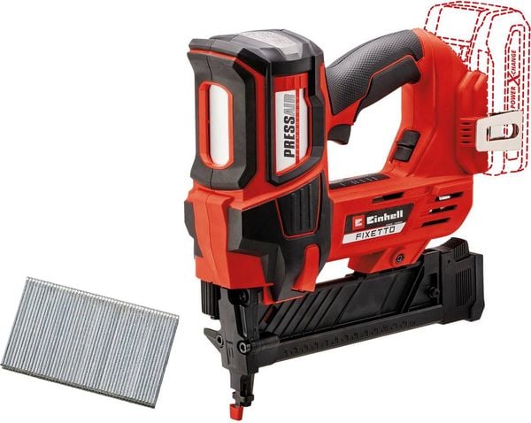 Einhell FIXETTO 18/38 S Professional Power X-Change Familie 4257785 Akkutacker Klammerntyp Typ 53 ohne Akku, ohne Ladege