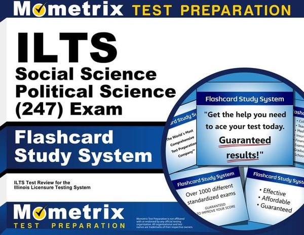 Produktbild: Ilts Social Science: Political Science (247) Exam Flashcard Study System