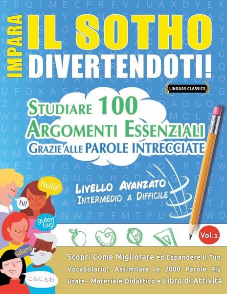 Produktbild: IMPARA IL SOTHO DIVERTENDOTI! - LIVELLO AVANZATO