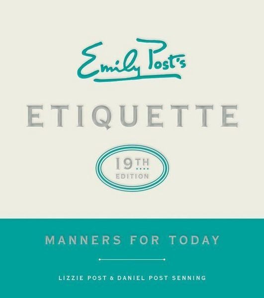Produktbild: Emily Post's Etiquette, 19th Edition