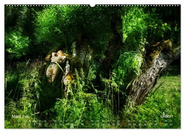 Produktbild: Lieblingsb&auml;ume - eins mit der Natur (Wandkalender 2026 DIN A2 quer), CALVENDO Monatskalender
