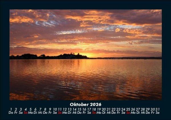 Produktbild: Sonnenuntergang 2026 Fotokalender DIN A5