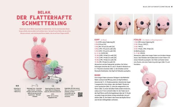 Produktbild: Flauschige Amigurumi-H&auml;kelschule