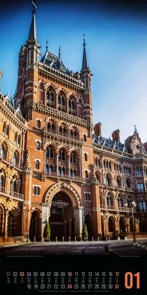 Produktbild: Inside London Kalender 2027