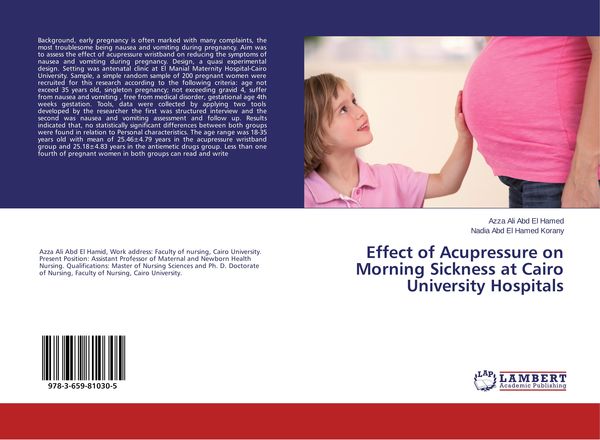 Produktbild: Effect of Acupressure on Morning Sickness at Cairo University Hospitals